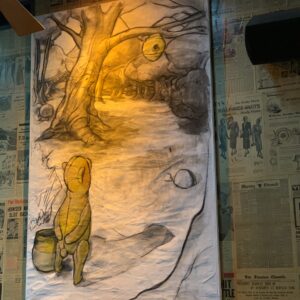 "Pooh Bear: le désir" in Charcoal