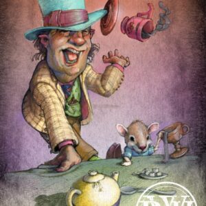Spill the Tea - color pencil