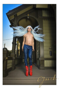 Cockettes Red Boots ( Diogo Zavadzki ) SF. 2022. 36 x 24