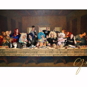 Heklina's Last Supper 2019. 48 x 32