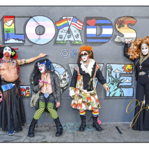 Sisters Loads of Love, Powerhouse, SF 2022. 18 x 12