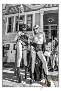 Spring Collins and friend. SF 2022. 36 x 24