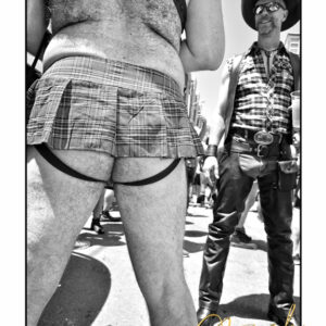 Arse and Cowboy, SF, 2017. 18 x 12