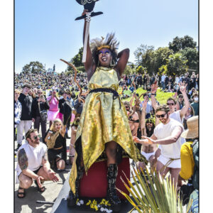 Black Woman is God, Dolores Park, SF. 2022. 36 x 24