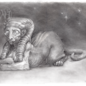 Sphynx Lughz - Framed Original