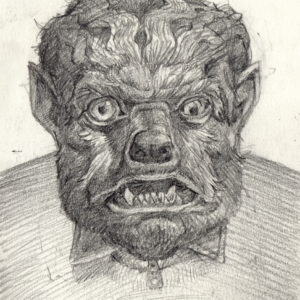 Spoopy Head: Wolfman